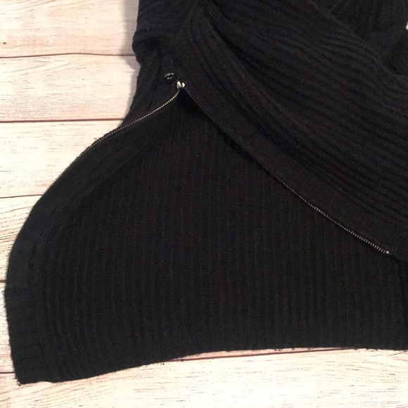 Madewell Tracklist Side-Zip Pullover Ribbed Sweater Size Large - Picture 7 of 16